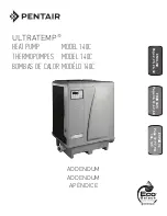 Pentair ULTRATEMP 140C Heat Pump preview