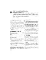 Предварительный просмотр 10 страницы Pentatech DF270 Set Operating Instructions Manual