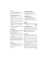 Preview for 39 page of Pentatech DF270 Set Operating Instructions Manual