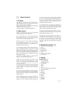 Preview for 41 page of Pentatech DF270 Set Operating Instructions Manual