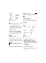 Preview for 3 page of Pentatech KA05 Operating And Safety Instructions