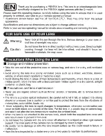 Preview for 2 page of Pentax 03 Fish-Eye Operating Manual