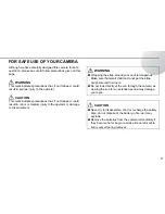 Preview for 3 page of Pentax 10291 - 67 II Medium Format SLR  Focus Camera Body Operating Manual