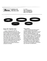 Preview for 1 page of Pentax 110 Close-up Lenses Operating Manual