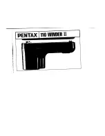 Pentax 110 Winder II User Manual предпросмотр