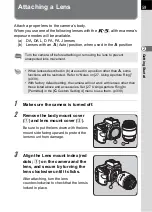 Preview for 61 page of Pentax 14748 Operating Manual