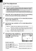 Preview for 128 page of Pentax 14748 Operating Manual