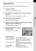 Preview for 181 page of Pentax 14748 Operating Manual