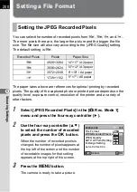 Preview for 202 page of Pentax 14748 Operating Manual