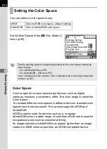 Preview for 214 page of Pentax 14748 Operating Manual