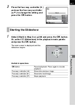 Preview for 249 page of Pentax 14748 Operating Manual