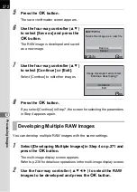 Preview for 274 page of Pentax 14748 Operating Manual