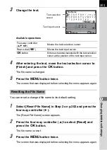 Preview for 305 page of Pentax 14748 Operating Manual