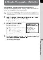 Preview for 309 page of Pentax 14748 Operating Manual