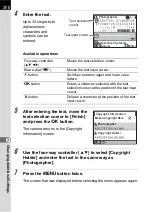 Preview for 310 page of Pentax 14748 Operating Manual