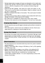 Предварительный просмотр 8 страницы Pentax 15936 Operating Manual