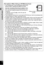 Предварительный просмотр 40 страницы Pentax 15936 Operating Manual