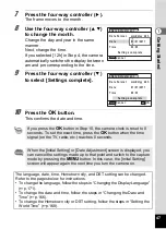 Предварительный просмотр 49 страницы Pentax 15936 Operating Manual