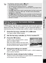 Предварительный просмотр 73 страницы Pentax 15936 Operating Manual