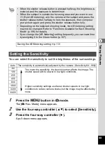 Предварительный просмотр 101 страницы Pentax 15936 Operating Manual