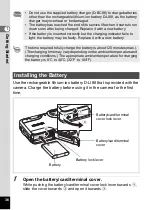 Preview for 38 page of Pentax 16101 Operating Manual