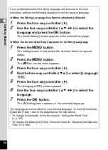 Preview for 52 page of Pentax 16101 Operating Manual