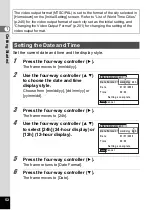 Preview for 54 page of Pentax 16101 Operating Manual