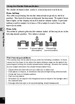 Preview for 74 page of Pentax 16101 Operating Manual