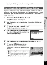 Preview for 115 page of Pentax 16101 Operating Manual