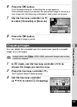 Preview for 165 page of Pentax 16101 Operating Manual