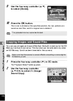 Preview for 178 page of Pentax 16101 Operating Manual