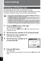 Preview for 194 page of Pentax 16101 Operating Manual