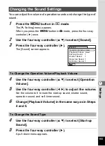 Preview for 195 page of Pentax 16101 Operating Manual