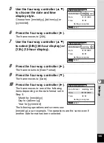 Preview for 197 page of Pentax 16101 Operating Manual