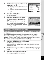 Preview for 201 page of Pentax 16101 Operating Manual