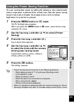 Preview for 205 page of Pentax 16101 Operating Manual