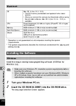 Preview for 216 page of Pentax 16101 Operating Manual