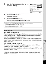 Preview for 221 page of Pentax 16101 Operating Manual