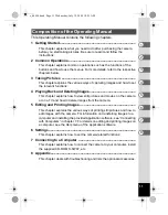 Предварительный просмотр 13 страницы Pentax 16186 - Optio E80 Digital Camera Operating Manual