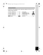 Предварительный просмотр 25 страницы Pentax 16186 - Optio E80 Digital Camera Operating Manual