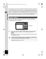 Предварительный просмотр 38 страницы Pentax 16186 - Optio E80 Digital Camera Operating Manual