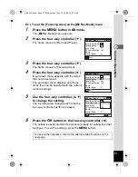 Предварительный просмотр 53 страницы Pentax 16186 - Optio E80 Digital Camera Operating Manual