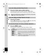 Предварительный просмотр 54 страницы Pentax 16186 - Optio E80 Digital Camera Operating Manual