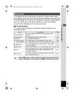 Предварительный просмотр 55 страницы Pentax 16186 - Optio E80 Digital Camera Operating Manual