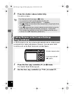 Предварительный просмотр 66 страницы Pentax 16186 - Optio E80 Digital Camera Operating Manual