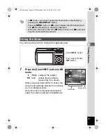 Предварительный просмотр 69 страницы Pentax 16186 - Optio E80 Digital Camera Operating Manual