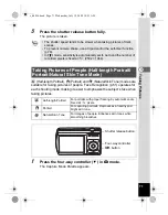 Предварительный просмотр 73 страницы Pentax 16186 - Optio E80 Digital Camera Operating Manual