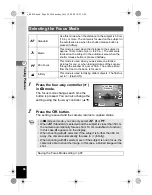 Предварительный просмотр 88 страницы Pentax 16186 - Optio E80 Digital Camera Operating Manual