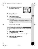 Предварительный просмотр 93 страницы Pentax 16186 - Optio E80 Digital Camera Operating Manual