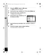 Предварительный просмотр 100 страницы Pentax 16186 - Optio E80 Digital Camera Operating Manual